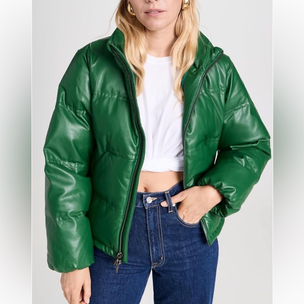 Green Puffer Jacket ALC, brand new with tags.